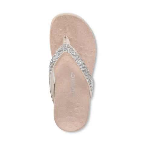Dillon Shine Toe Post Sandal