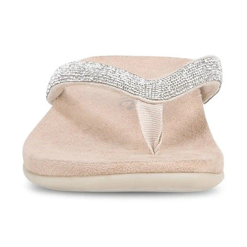 Dillon Shine Toe Post Sandal