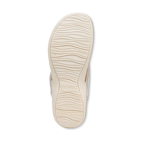 Dillon Shine Toe Post Sandal