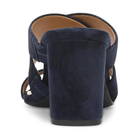 Merlot Heeled Slide Sandal