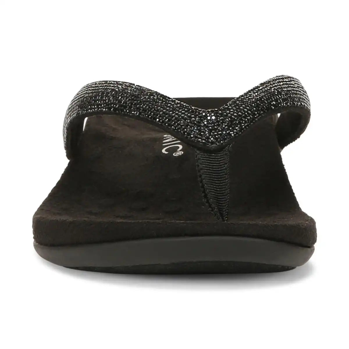 Dillon Shine Toe Post Sandal