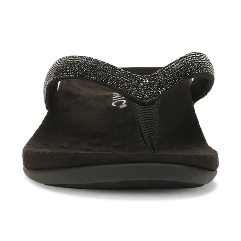 Dillon Shine Toe Post Sandal