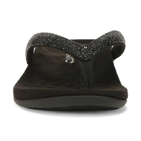 Dillon Shine Toe Post Sandal